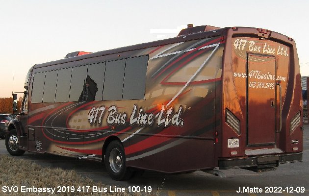 BUS/AUTOBUS: SVO Group Embassy 2019 417 Bus Line