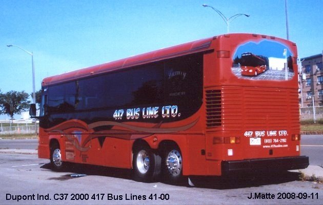BUS/AUTOBUS: Dupont Industries C37 2000 417 Bus Line