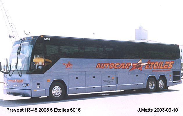 BUS/AUTOBUS: Prevost H3-45 2003 5 Etoiles