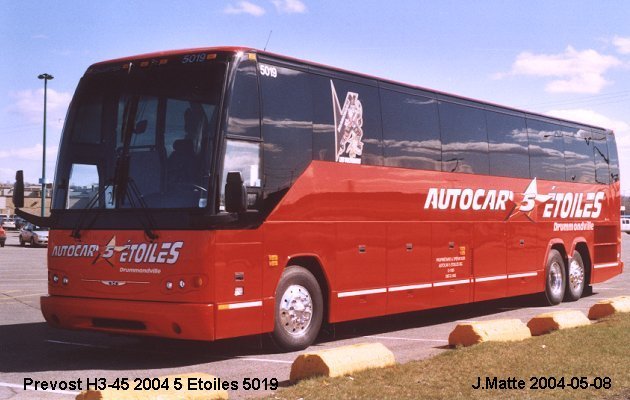 BUS/AUTOBUS: Prevost H3-45 2004 5 Etoiles
