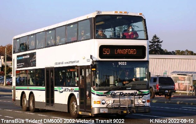 BUS/AUTOBUS: TransBus Trident  2002 Victoria Transit