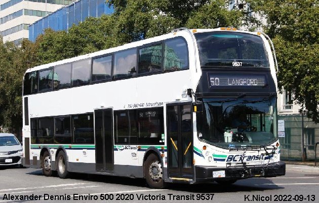 BUS/AUTOBUS: Alexander-Dennis Enviro 500 2020 Victoria Transit