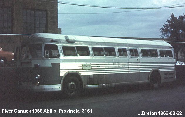BUS/AUTOBUS: MCI Courier 96 1959 Abitibi Provincial