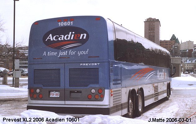 BUS/AUTOBUS: Prevost X2-45 2006 Acadian