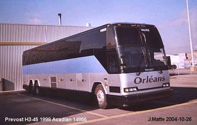 BUS/AUTOBUS: Prevost H3-45 1998 Acadian