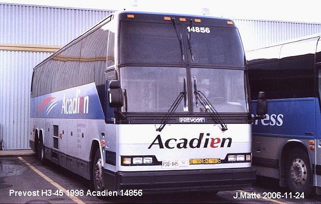 BUS/AUTOBUS: Prevost H3-45 1998 Acadian