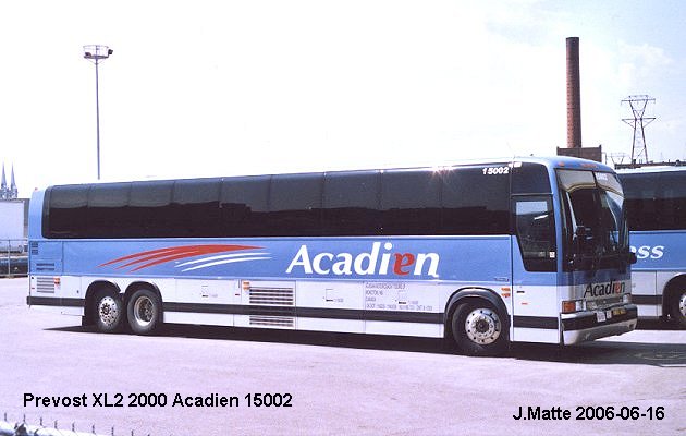 BUS/AUTOBUS: Prevost XL-2 2000 Acadian