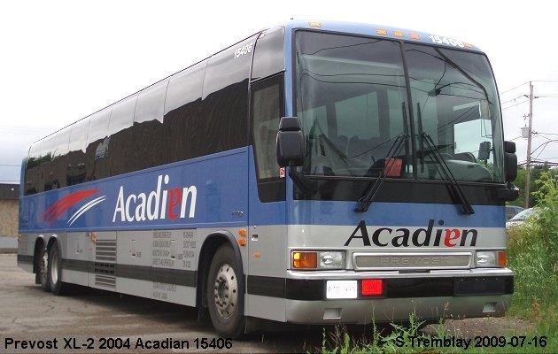 BUS/AUTOBUS: Prevost XL-2 2004 Acadian