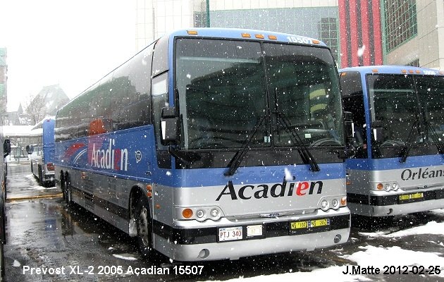 BUS/AUTOBUS: Prevost XL-2 2005 Acadian