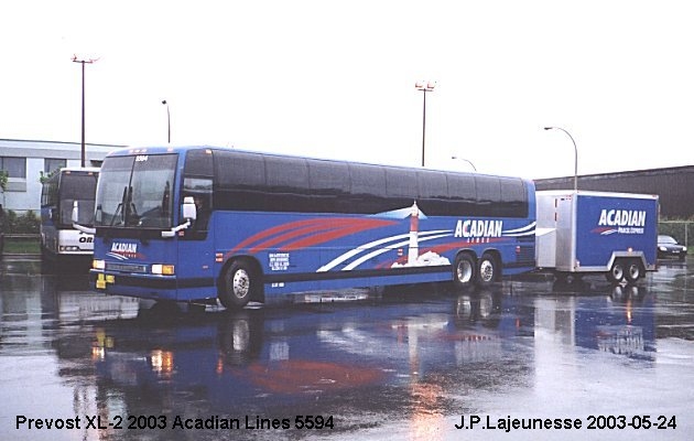 BUS/AUTOBUS: Prevost XL-2 2003 Acadian