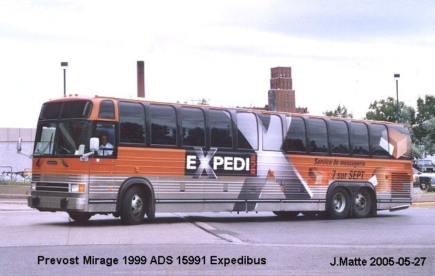 BUS/AUTOBUS: Prevost XL2 1999 A.D.S.