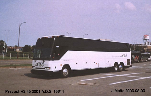 BUS/AUTOBUS: Prevost H3-45 2001 A.D.S.