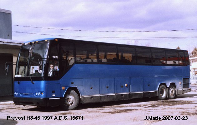 BUS/AUTOBUS: Prevost H3-45 1997 A.D.S.