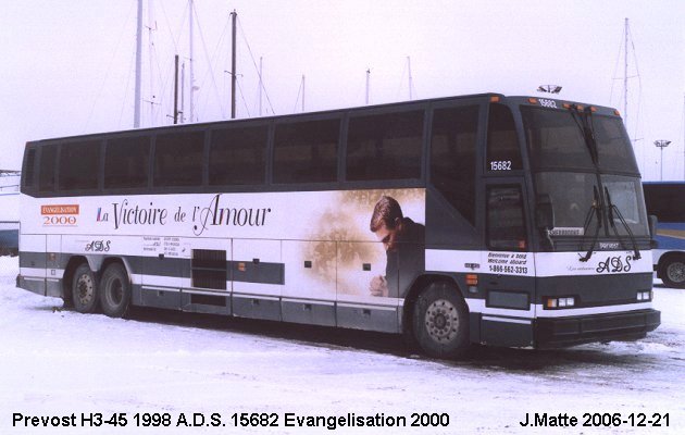 BUS/AUTOBUS: Prevost H3-45 1998 A.D.S.