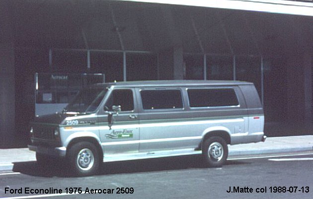 BUS/AUTOBUS: Ford Econoline 1975 Aerocar