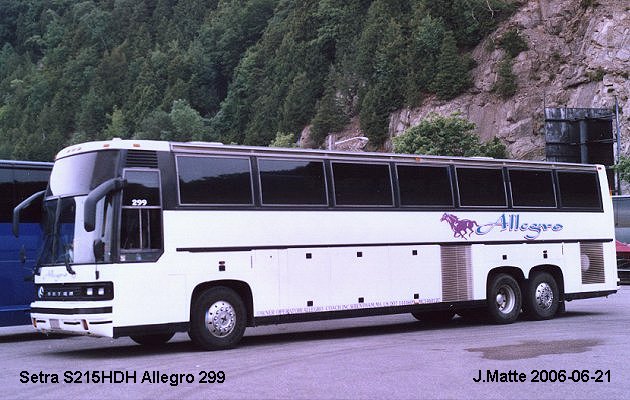 BUS/AUTOBUS: Setra S215HDH 1999 Allegro