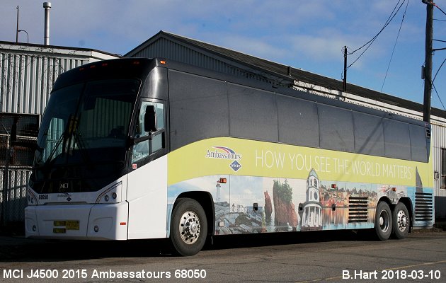 BUS/AUTOBUS: MCI J4500 2015 Ambassatours