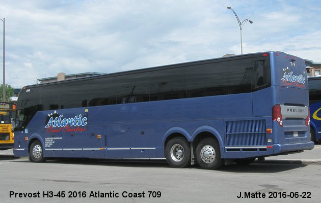 BUS/AUTOBUS: Prevost H3-45 2016 Atlantic Coast