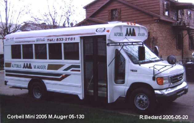 BUS/AUTOBUS: Corbeil Mini 2005 Auger M.