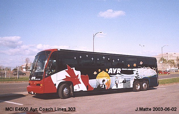 BUS/AUTOBUS: MCI E4500 2001 Ayr