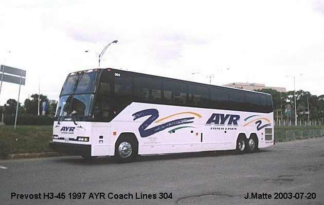 BUS/AUTOBUS: Prevost H3-45 1997 Ayr