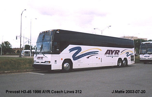 BUS/AUTOBUS: Prevost H3-45 1998 Ayr
