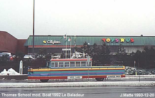BUS/AUTOBUS: Thomas Boat 1992 Baladeur