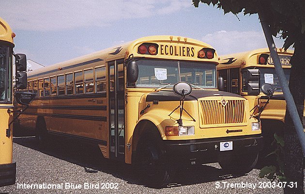 BUS/AUTOBUS: Blue Bird C300 2002 Girardin