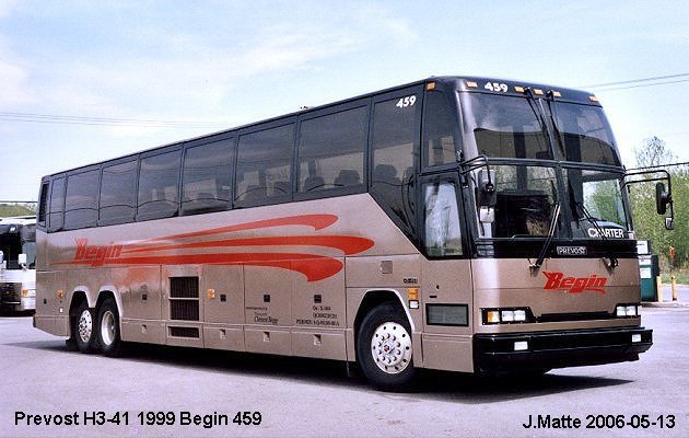 BUS/AUTOBUS: Prevost H3-41 1999 Begin