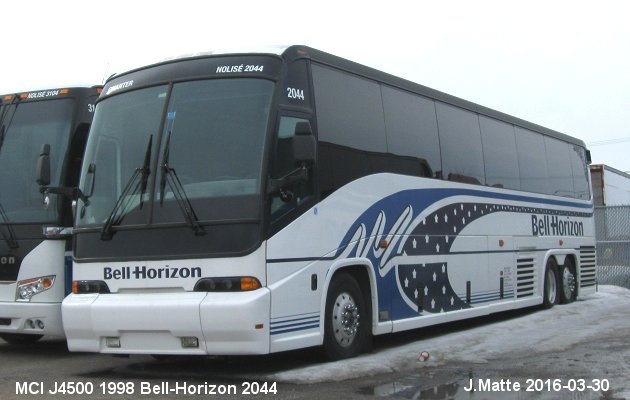 BUS/AUTOBUS: MCI J4500 1998 Bell-Horizon
