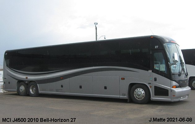BUS/AUTOBUS: MCI J4500 2010 Bell-Horizon