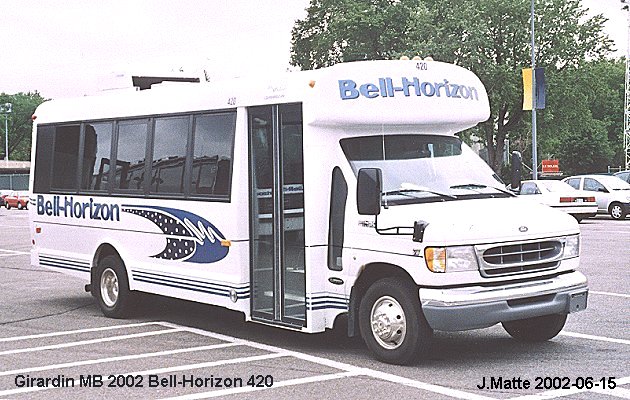 BUS/AUTOBUS: Girardin MB 2002 Bell-Horizon