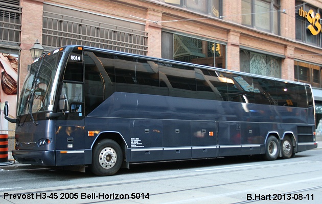 BUS/AUTOBUS: Prevost H3-45 2005 Bell-Horizon