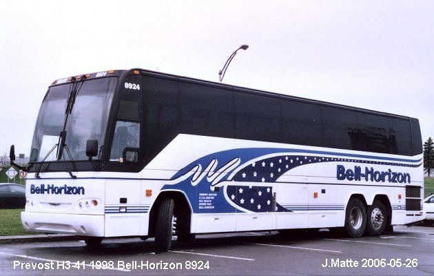 BUS/AUTOBUS: Prevost H3-41 1998 Bell-Horizon