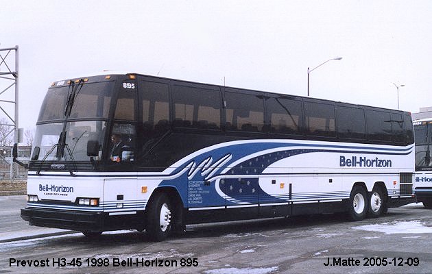 BUS/AUTOBUS: Prevost H3-45 1998 Bell-Horizon