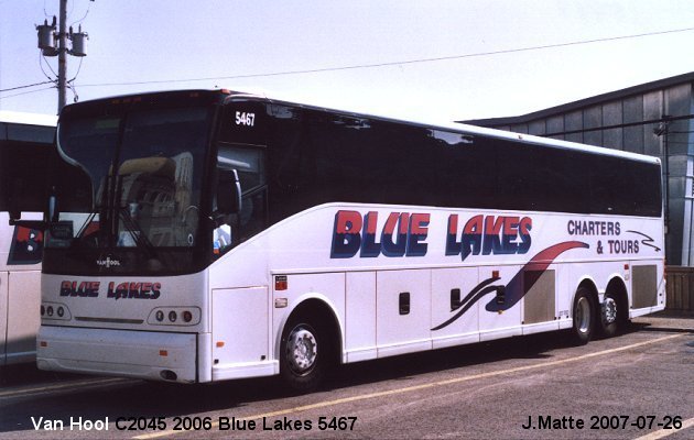 BUS/AUTOBUS: Van Hool C2045 2006 Blue Lakes