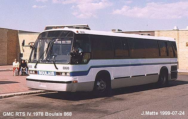 BUS/AUTOBUS: TMC RTS 1978 Boulais