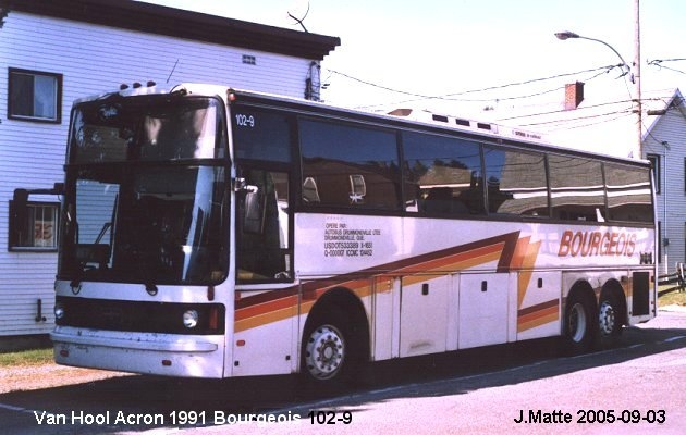 BUS/AUTOBUS: Van Hool Acron 1991 Bourgeois