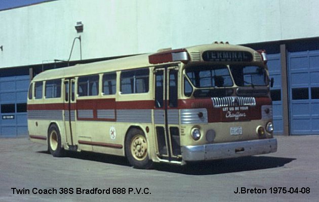 BUS/AUTOBUS: Twin Coach 38 s 1954 Bradford