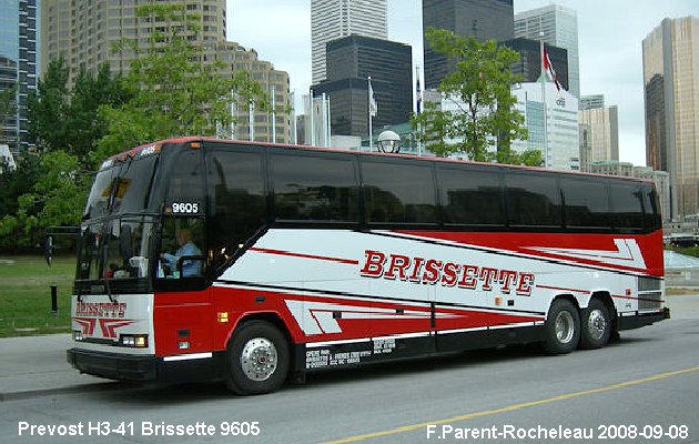 BUS/AUTOBUS: Prevost H3-41 1996 Brissette