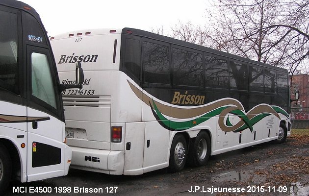 BUS/AUTOBUS: MCI E 4500 1998 Brisson