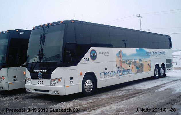 BUS/AUTOBUS: Prevost H3-45 2010 Buscoach