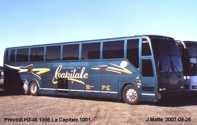 BUS/AUTOBUS: Prevost H3-45 1996 Capitale