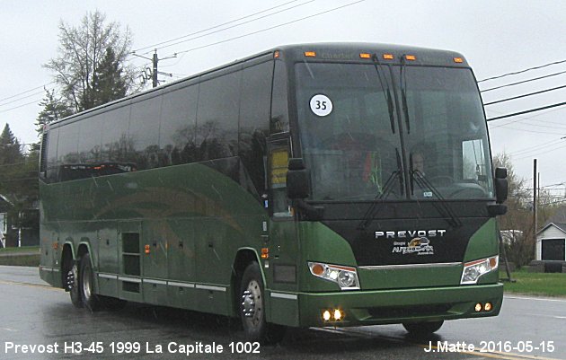 BUS/AUTOBUS: Prevost H3-45 1999 Capitale