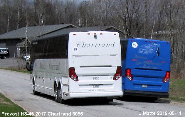 BUS/AUTOBUS: Pontiac H3-45 2017 Chartrand