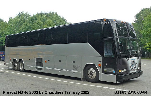 BUS/AUTOBUS: Prevost H3-45 2002 Chaudiere