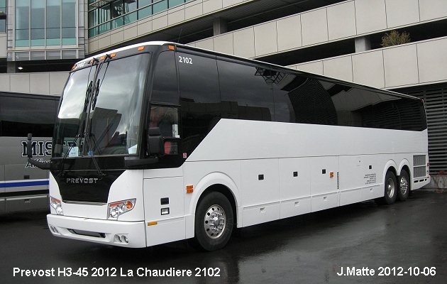 BUS/AUTOBUS: Prevost H3-45 2012 Chaudiere