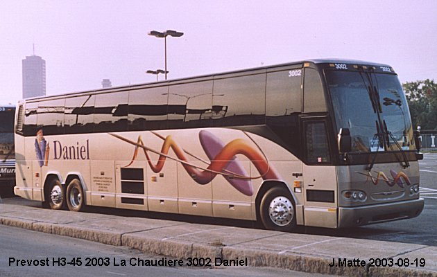 BUS/AUTOBUS: Prevost H3-45 2003 Chaudiere