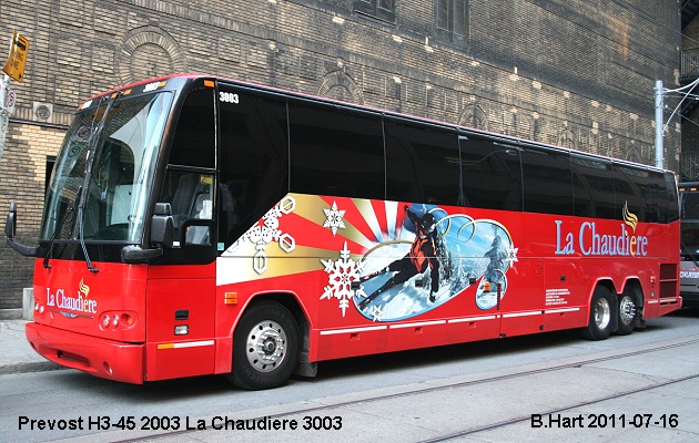 BUS/AUTOBUS: Prevost H3-45 2003 Chaudiere