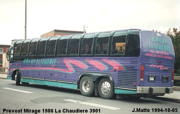 BUS/AUTOBUS: Prevost Mirage 1986 Chaudiere